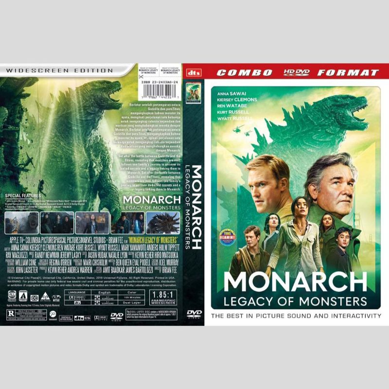 Jual Kaset Film Serial MONARCH: LEGACY MONSTERS S1 (2024) | Shopee ...