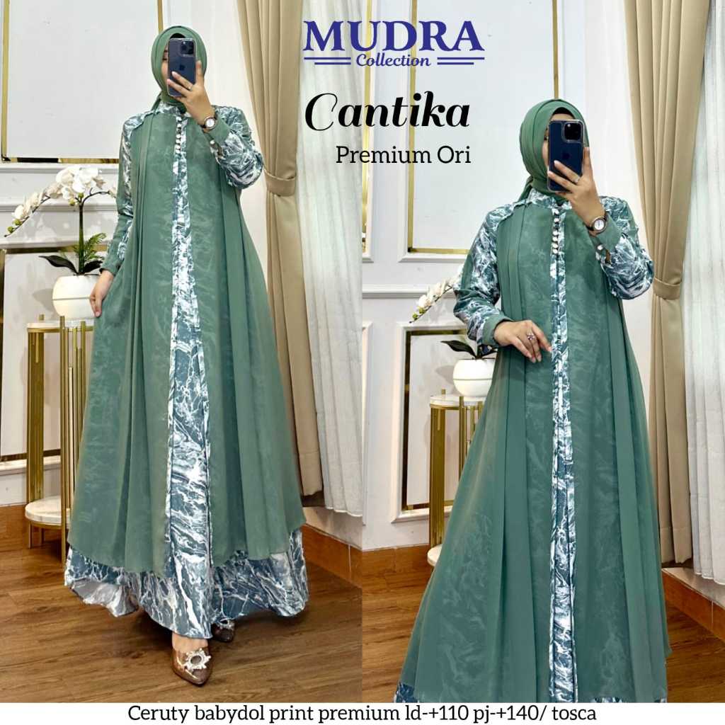 Jual Mudra Hijab Gamis Wanita Gamis Pesta Dress Kondangan Gamis