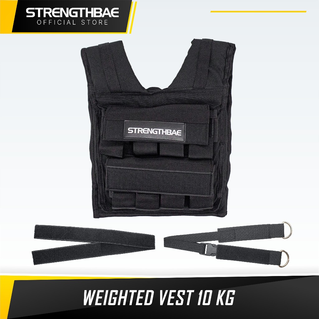 Jual Adjustable Weighted Vest 10kg Rompi Pemberat Beban 10kg Weight Vest Calisthenic