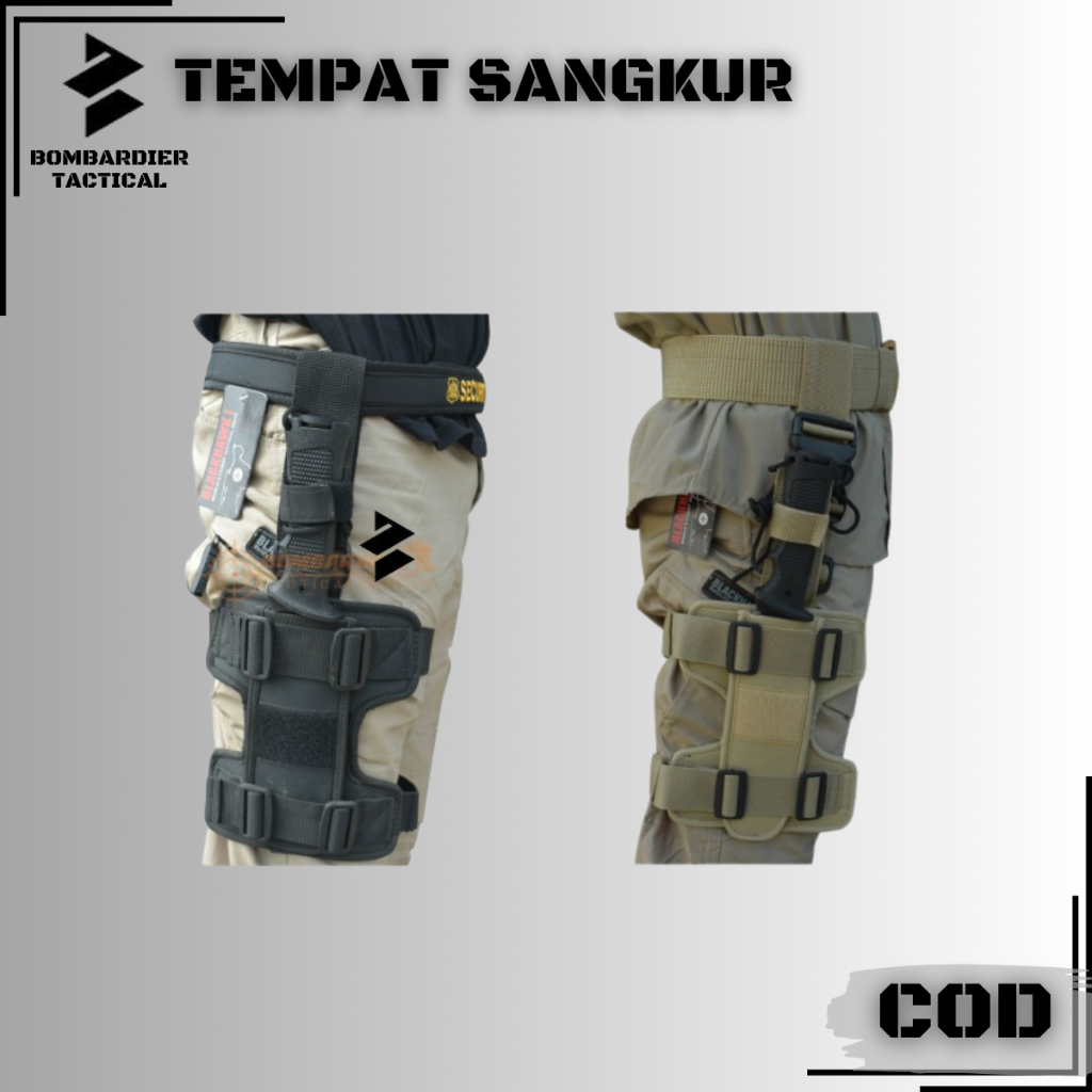 TERLARIS TEMPAT SANGKUR PAHA TACTICAL  WADAH SANGKUR PAHA TATICAL COD