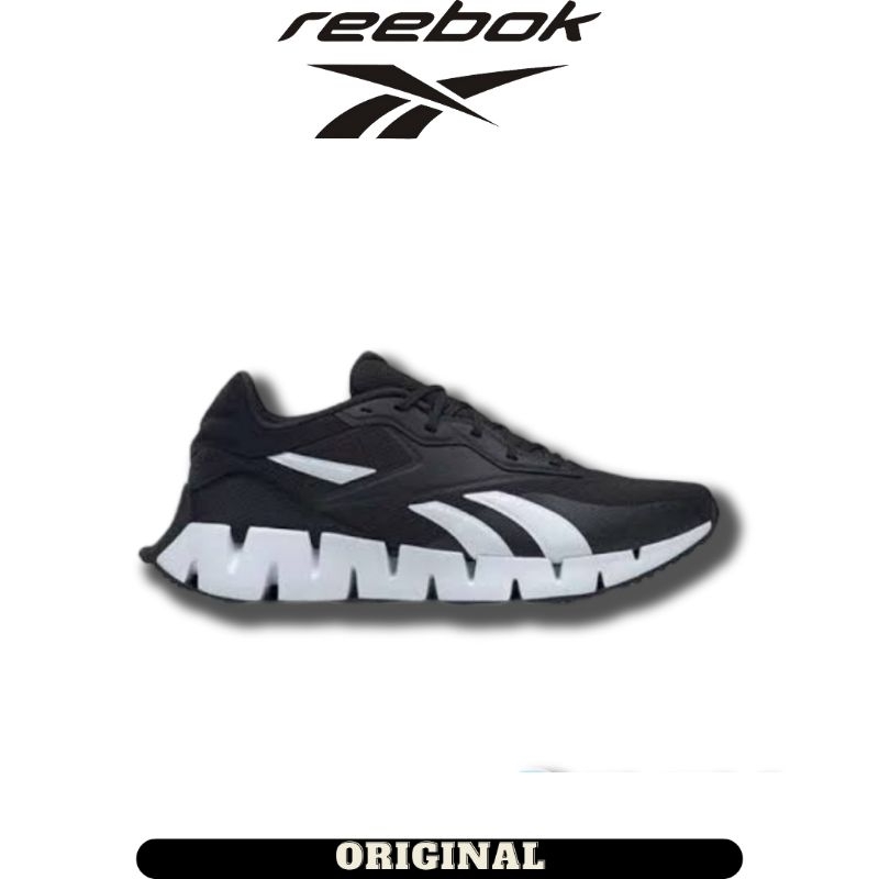 Jual Sepatu Reebok Zig Dynamica Black White Men's ( 100026023 ...