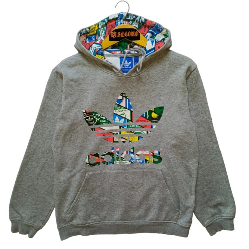 Jual Hoodie Adidas Trefoil Multicolor Original Shopee Indonesia