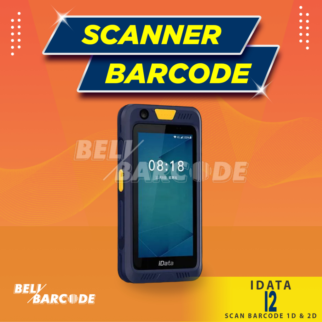 Jual Scanner Barcode iData i2 Mobile Android PDT Scan 2D Wireless ...