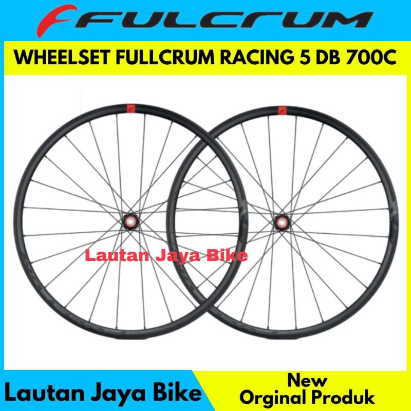 Fulcrum Racing 500 Disc Brake Wheelset - 700c Aluminum Wheels For