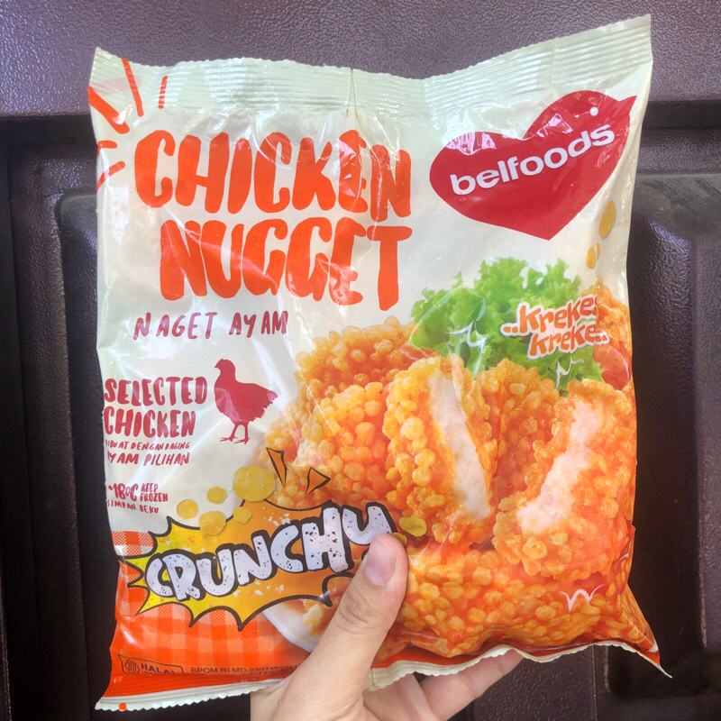 Jual Belfoods Chicken Nugget Crunchy 500gr | Shopee Indonesia