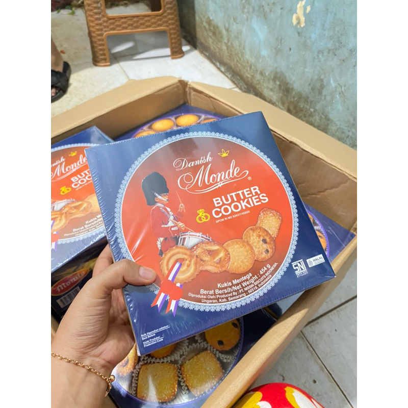 Jual monde butter cookies 454 g Shopee Indonesia