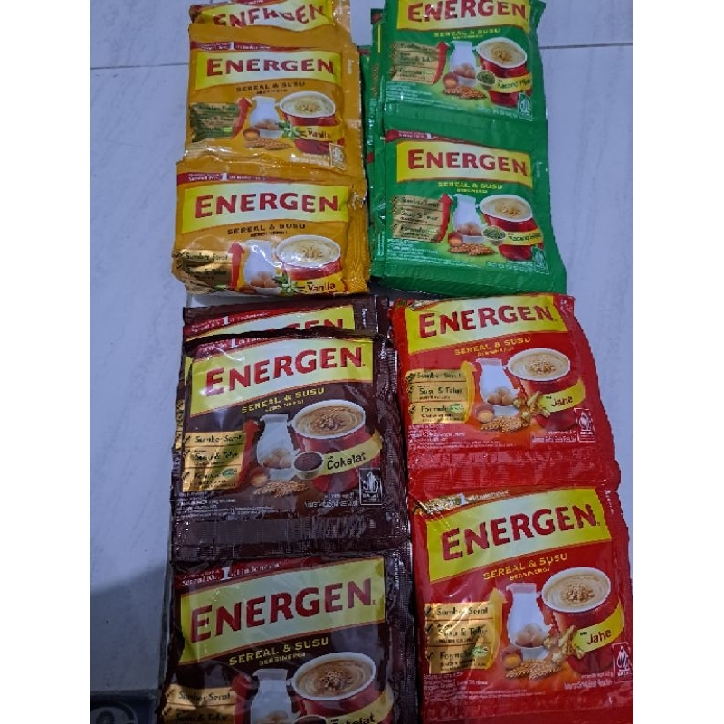 Jual ENERGEN SACHET 34gr | Shopee Indonesia