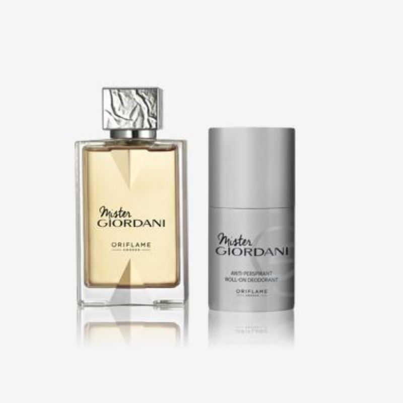 Mister Giordani Eau De Toilette Perfumed Roll Deodorant Oriflame, Mister  Giordani Aqua Eau de Toilette 75ML Oriflame