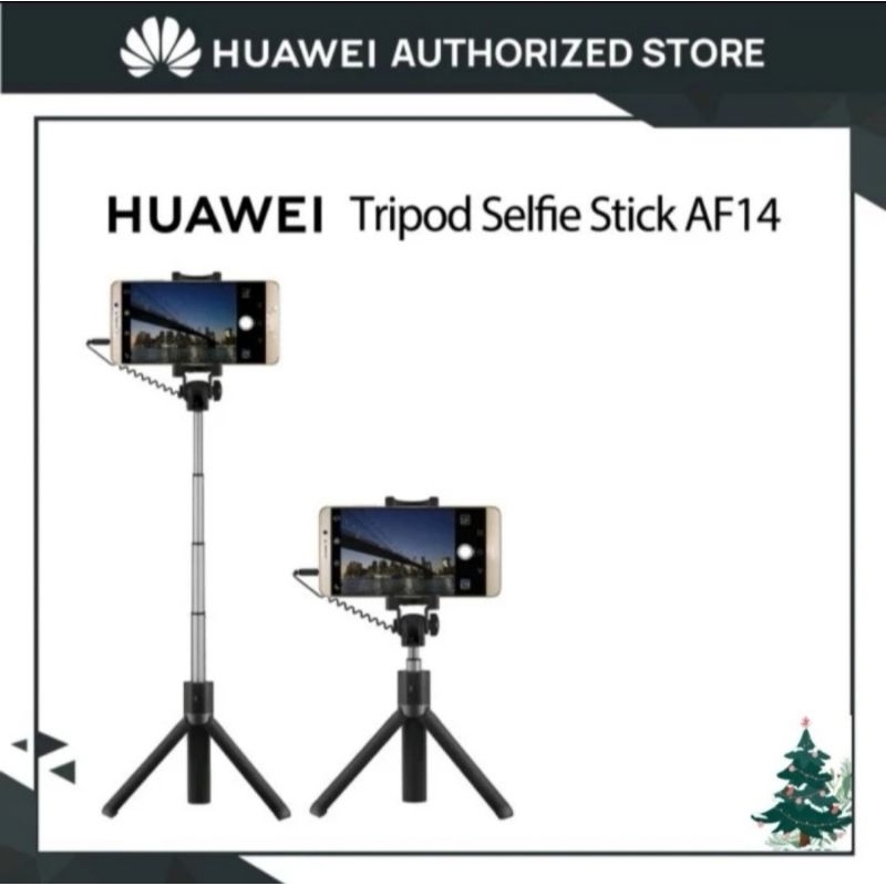 Jual Huawei Tripod Selfie Stick AF14 kabel Shopee Indonesia