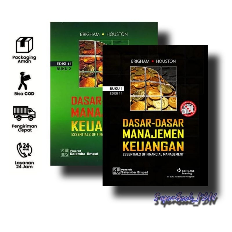 Jual DASAR DASAR MANAJEMEN KEUANGAN BUKU 1 Dan BUKU 2 EDISI 11 PENULIS ...