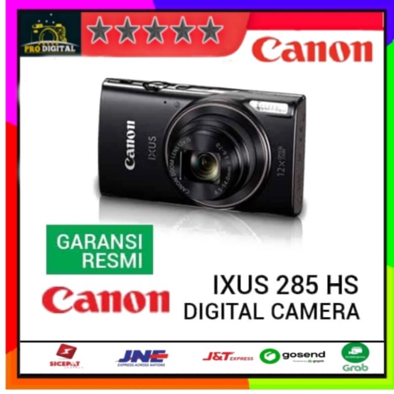 Jual Canon Ixus 285 kamera digital pocket garansi resmi 1 tahun
