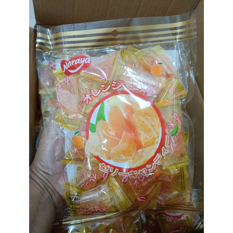 Jual Permen Jeruk Jelly Naraya 500gr Shopee Indonesia 7479