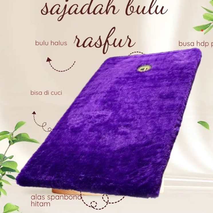 Jual Lebih Irit Sajadah Bulu rasfur untuk anak dan dewasa Kualitas ...