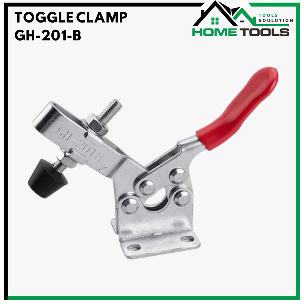 Jual Toggle Hold Clamp GH 201B Klem Quick Release Penjepit Meja Klem ...