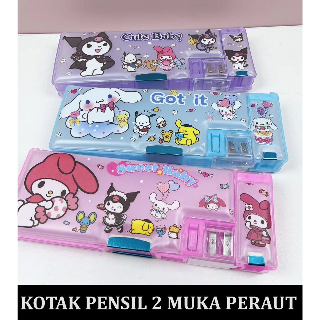 Jual KP001 Kotak Pensil Pena Magnet Magneti Pencil Case Original Import ...