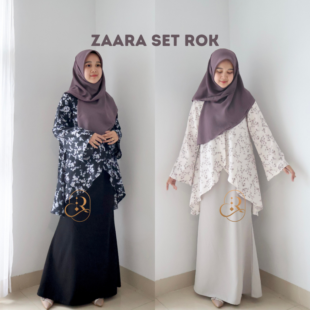 Jual Zaara Set Rok Motif- One Set Rok Motif Cantik dan Elegan by ...