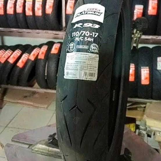 Jual Ban Corsa Platinum R93 Ukuran 110/70-17 Tubeles Pembuatan 2024 ...