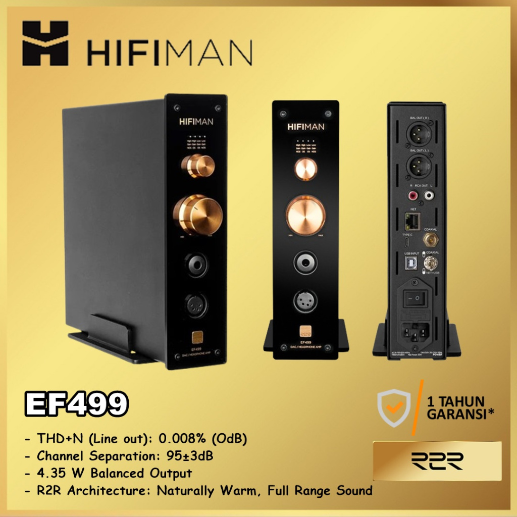 Jual Hifiman EF499 EF 499 DAC Headphone Amp Amplifier Streaming Media