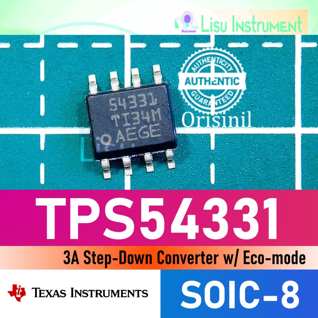 Jual TPS54331 3A Step-Down Converter with Eco-mode 54331 TPS54331DR ...