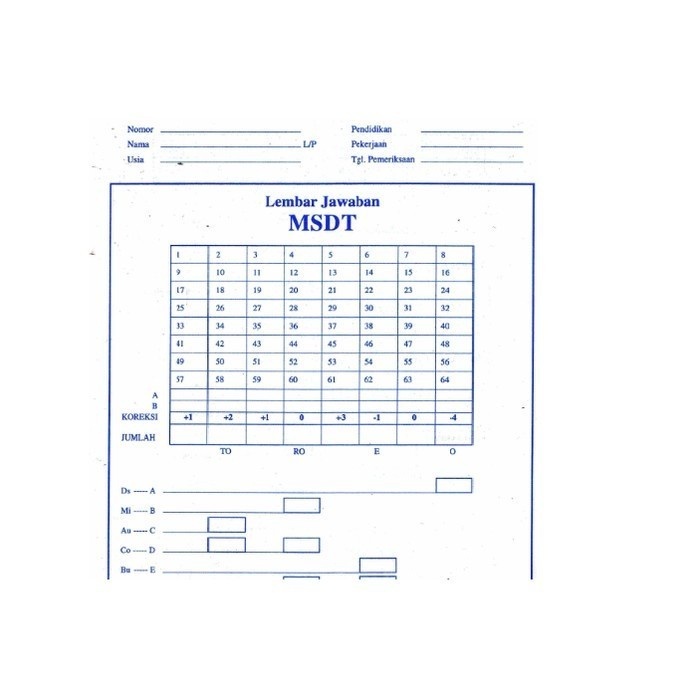 Jual Terupdate Aplikasi Skoring Psikotes Management Style Diagnostic ...