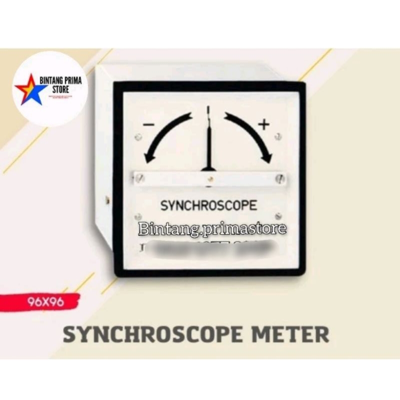 Jual Synchroscope Meter STC-96 / STC 96 400V 96x96 Circutor | Shopee ...