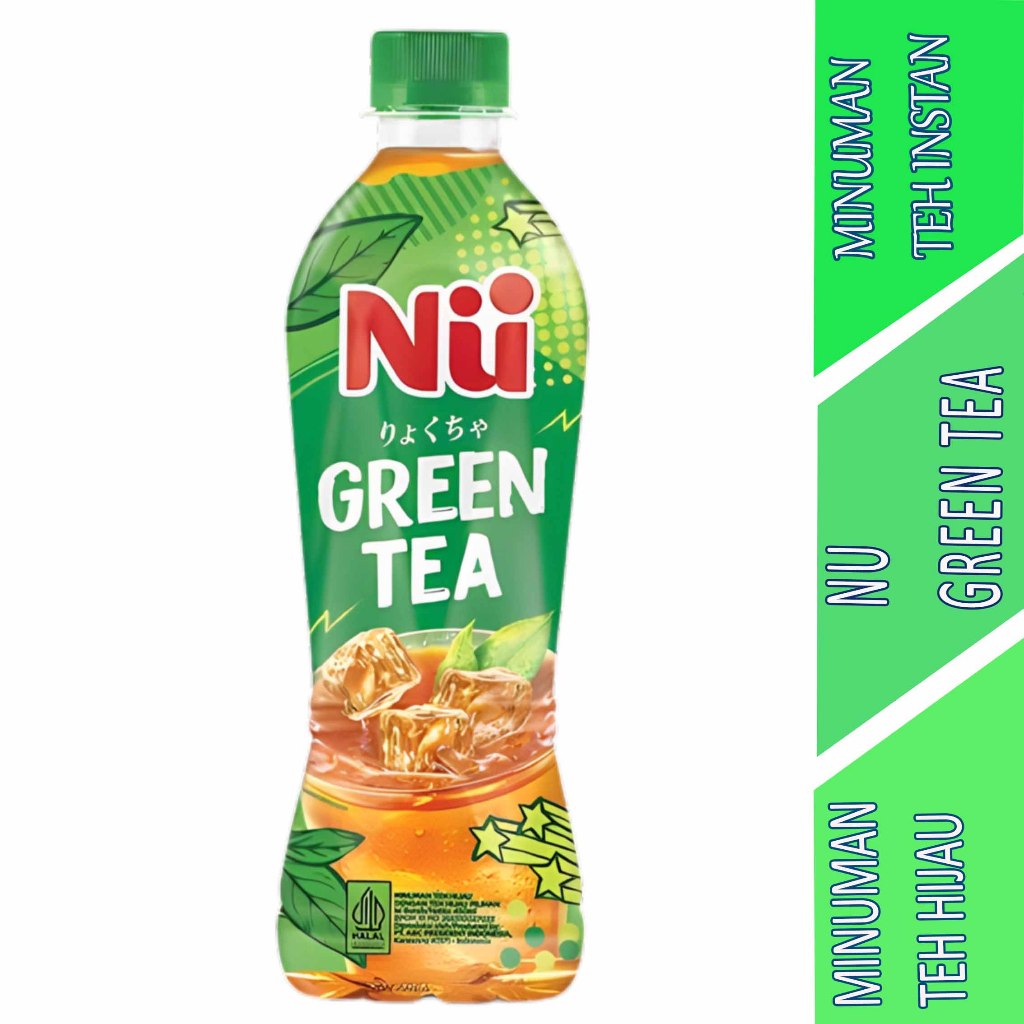 Jual Minuman Rasa Dauh Teh Hijau Nu Green Tea Minuman Teh Hijau Ml Shopee Indonesia