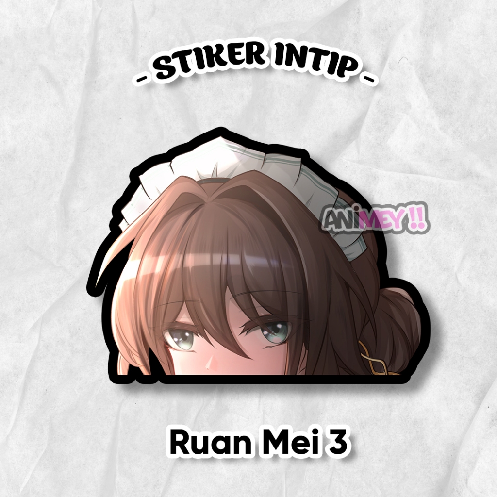 Jual Stiker Intip Ruan Mei Honkai Star Rail / Sticker Anime Waterproof ...