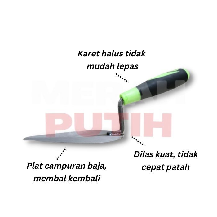 Jual Sendok Semen Centong Semen Gagang Karet 6 inch 7 inch 8 inch 9 ...