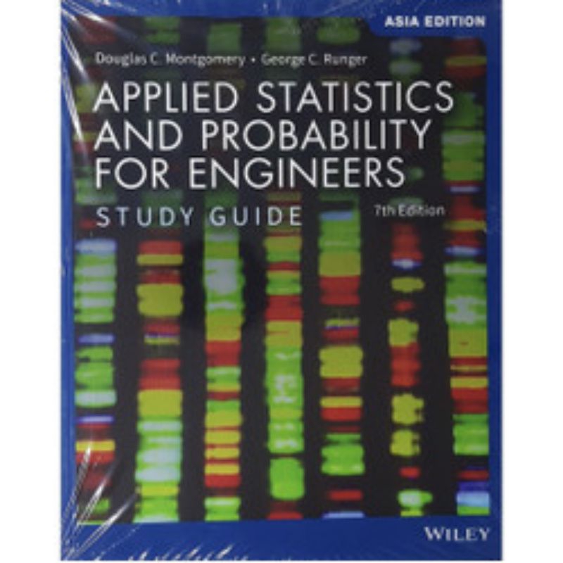 Jual ORIGINAL Applied Statistics And Probability For Engineers Study ...