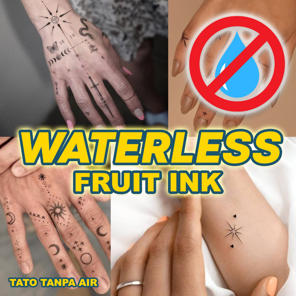 Jual POTATOO FRUIT INK WATERLESS TATO TEMPORER TANPA AIR | Shopee Indonesia