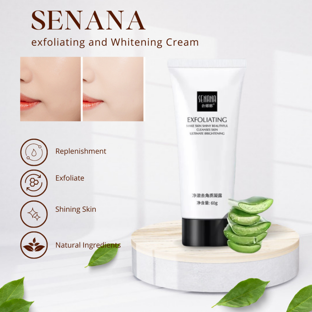 Jual SENANA Exfoliating Gel Eksfoliasi Wajah Shopee Indonesia