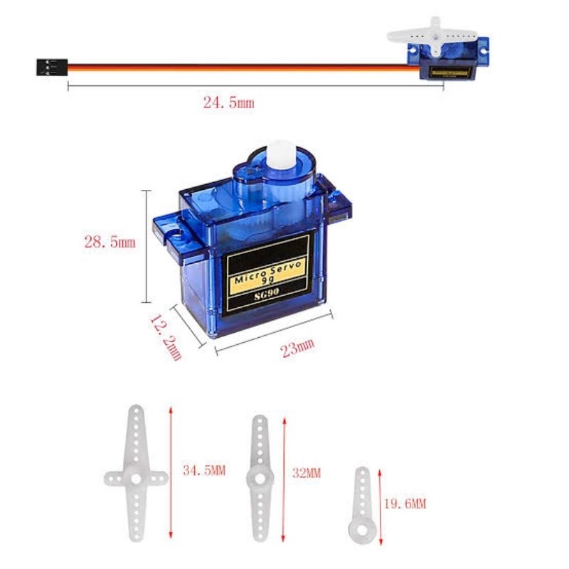 Jual Micro Servo Motor Sg90 9g Tower Pro Sg90 Towerpro Sg 90 Sg90 9g Shopee Indonesia 7860