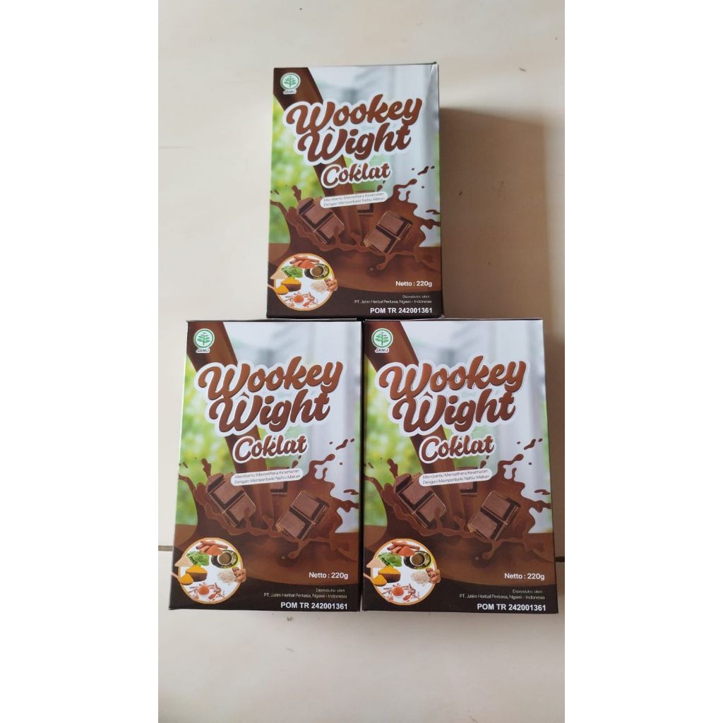 Jual Wookey Weight Coklat - Susu Penambah Berat Badan Paket 3 Box ...