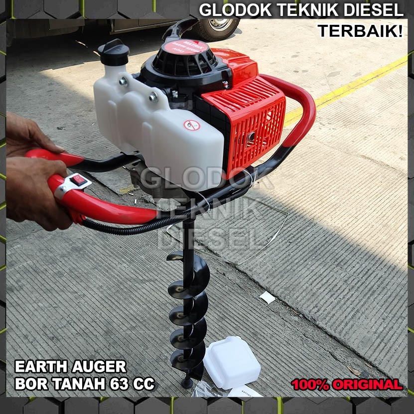 Jual MESIN BOR TANAH MATRIX AG63 Ukuran Mata Bor 100Mm, 150mm & 200mm ...