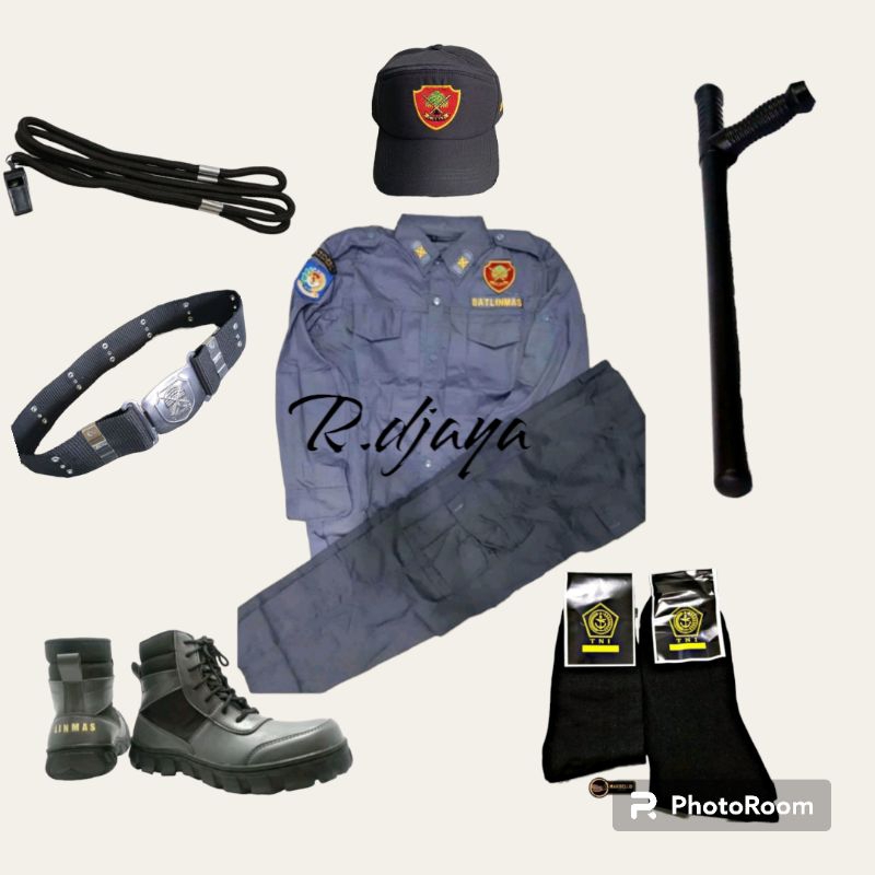Jual SERAGAM LINMAS TERBARU(PAKETAN LENGKAP) | Shopee Indonesia