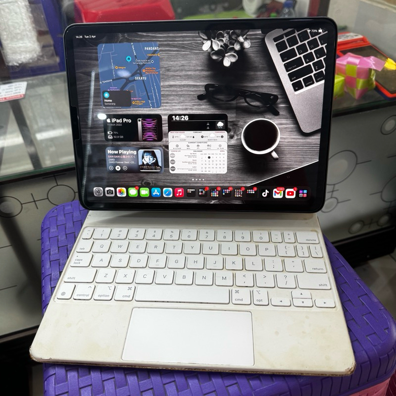Jual ipad pro 11 inch m1 256gb wifi bonus magic keyboard dan magic ...