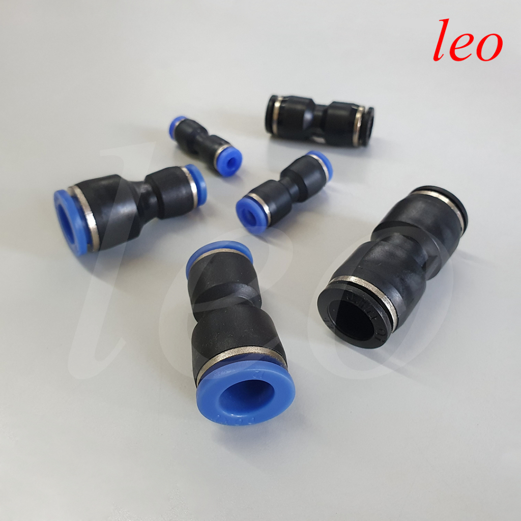 Jual Pneumatic Fittings Lurus Mm Nipple Pu Push In