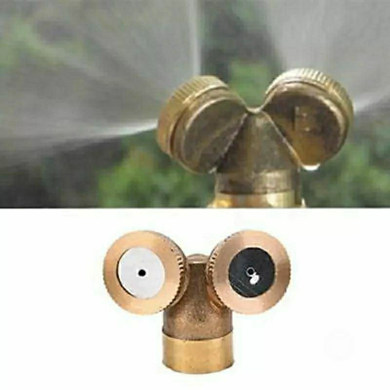 Jual nozzle spuyer Kuningan cabang 2 sprayer semprotan hama | Shopee ...