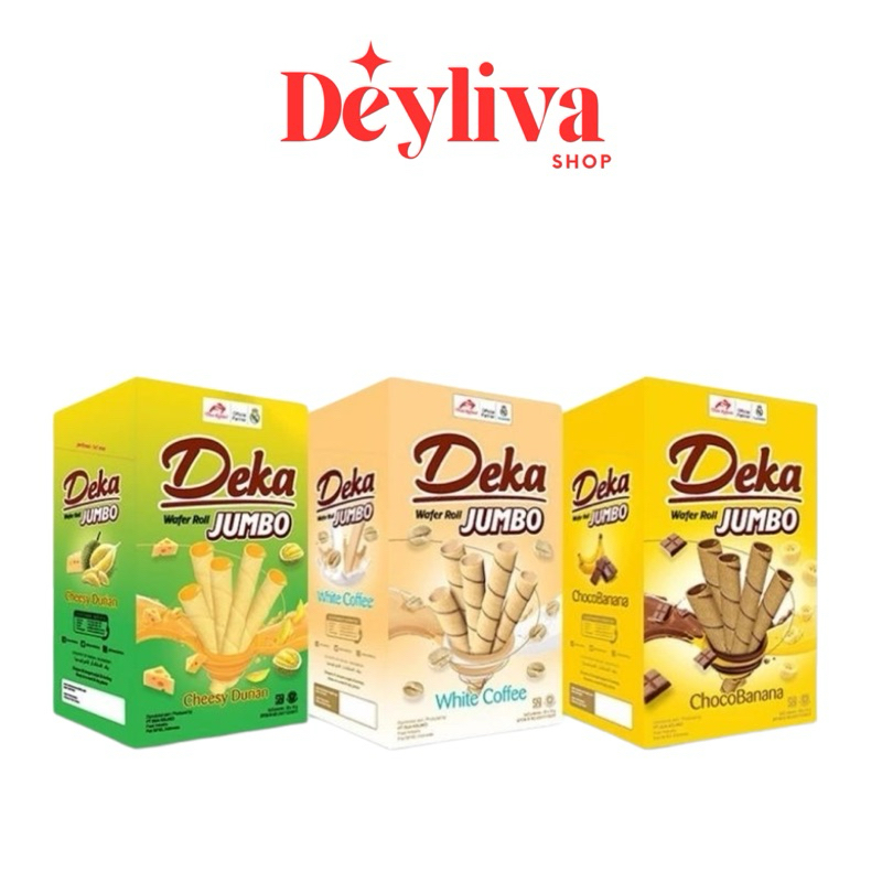 Jual DEKA WAFER ROLL JUMBO ISI 20 PCS (1 PACK) | Shopee Indonesia