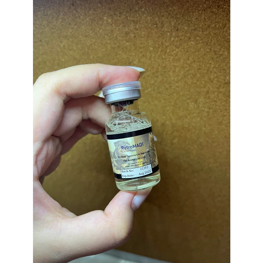 Jual Retromad1 15ml Antivirus Anjing Kucing Original untuk FeLV / FIV ...