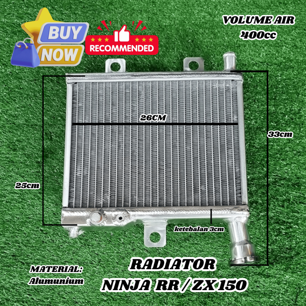 Jual RADIATOR NINJA RR / ZX 150 Deskripsi Lengkap Lihat Gambar | Shopee ...