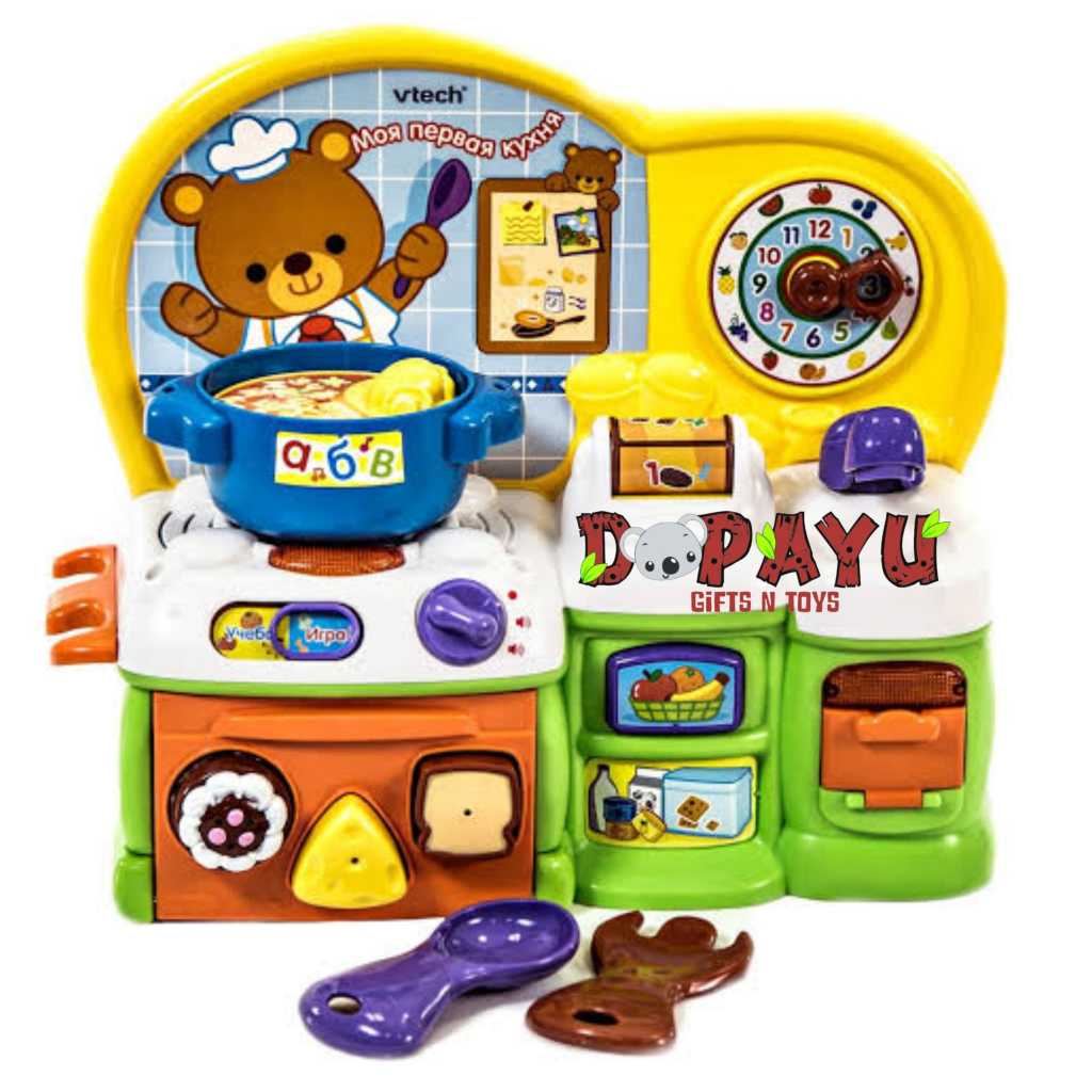 Jual MAINAN EDUKASI VTECH MY FIRST KITCHEN Masak-masakan Multifungsi ...