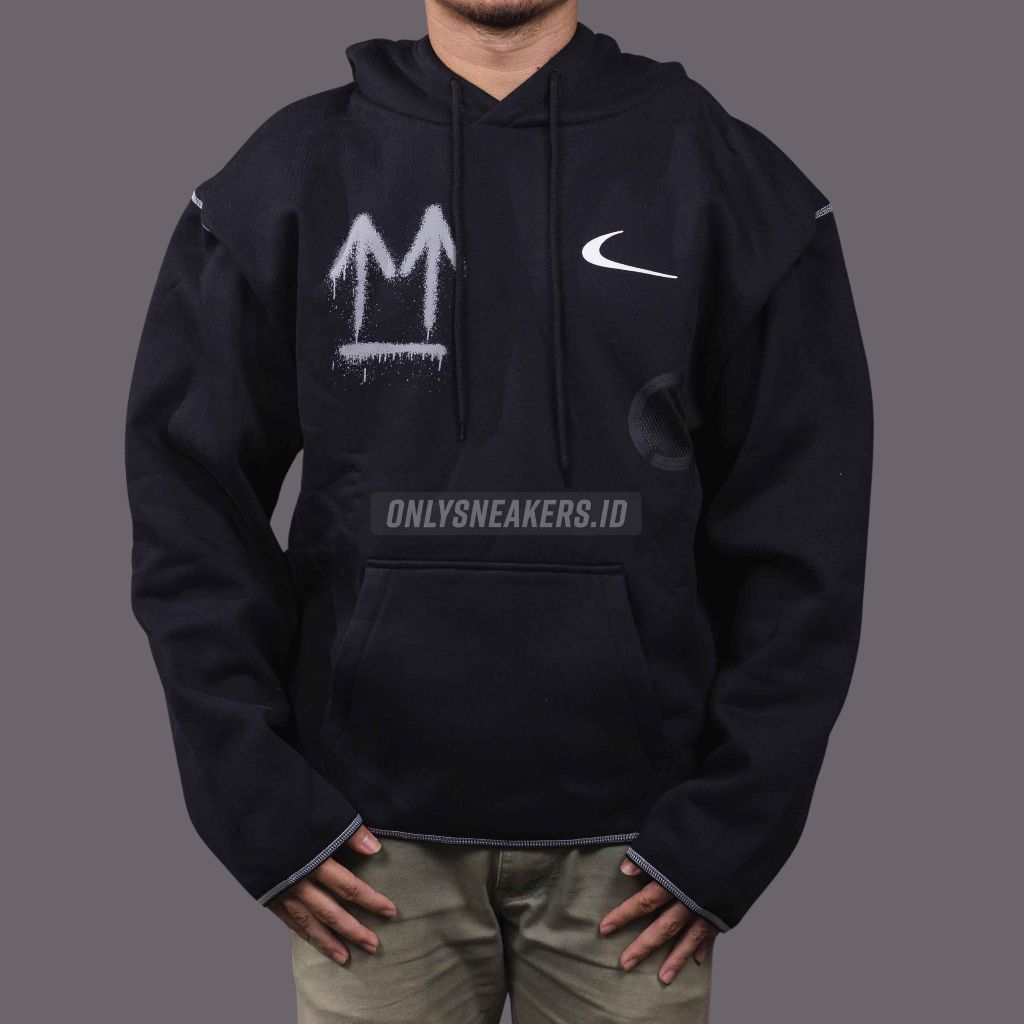 Jual OFF WHITE X NIKE GALAXY BLACK HOODIE 100 AUTHENTIC Shopee Indonesia