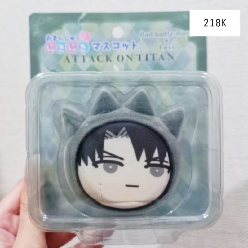 Jual Levi Ackerman Sanrio Omanjuu Niginigi Mascot Omanju Manju Empuk Plush Attack On Titan AOT