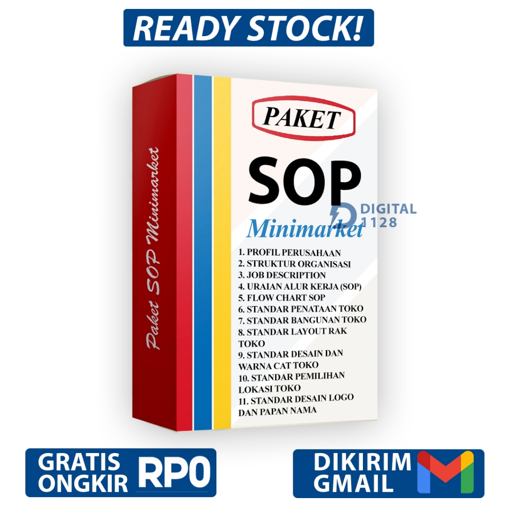 Jual Paket SOP MINI MARKET - Standar Operasional Usaha Minimarket ...