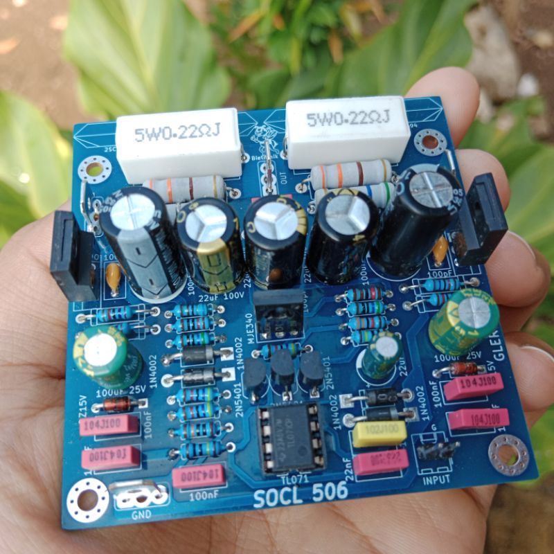 Jual Kit driver power Socl 506 Super ocl 506 kit driver power amplifier