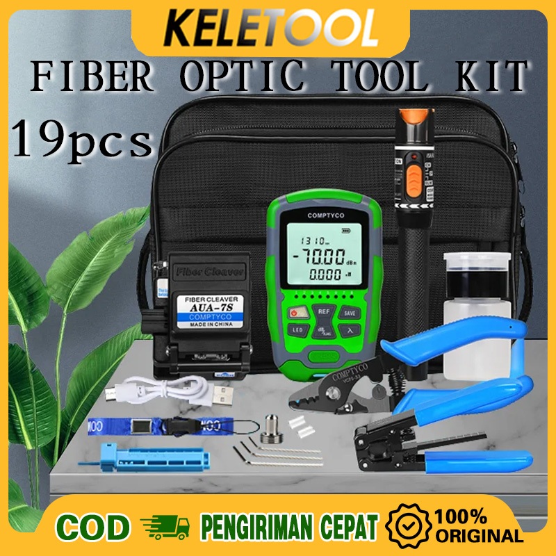 Jual Pcs Set Fiber Tool Kit Aua Mc Alat Fiber Optik Alat Serat Optik