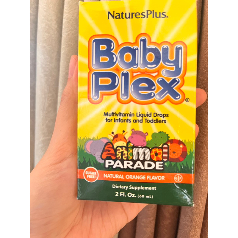 Jual Multivitamin Baby Plex Animal Parade | Shopee Indonesia