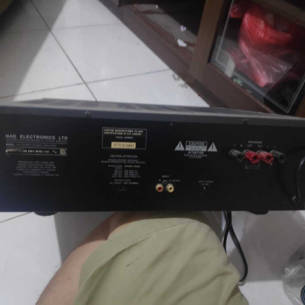 Jual jual Nad 216 thx stereo power amplifier bekas | Shopee Indonesia