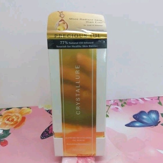 Jual WARDAH CRYSTALLURE SUPREME REVITALIZING OIL SERUM 30ML Shopee Indonesia